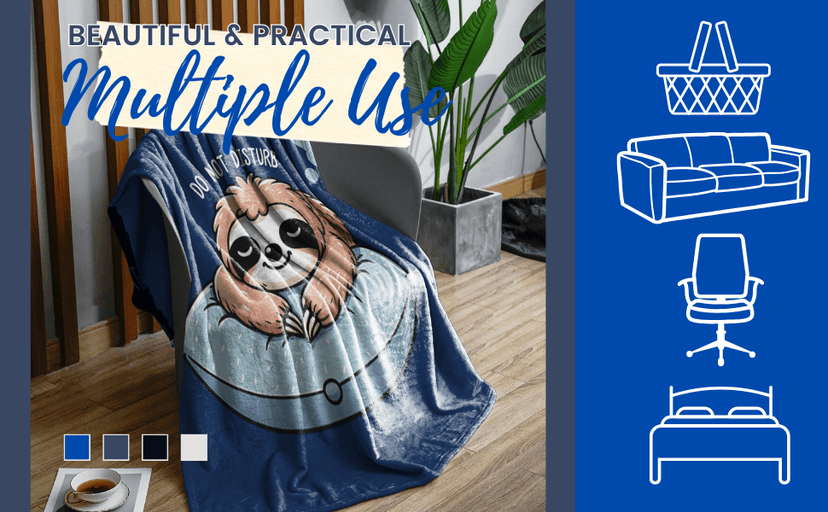 Husband Gifts, Valentine's Day Christmas Birthday Gifts for Husband, Hubby, Flannel Throw Blanket 60x80 Inches