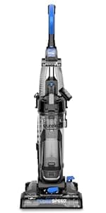 Eureka Lightweight Powerful Upright Vacuum Cleaner for Carpet and Hard Floor, PowerSpeed, New Model,Blue,black/New Model
