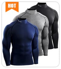 NELEUS Men's 3 Pack Dry Fit Y-Back Muscle Tank Top