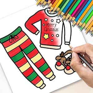 Cozy Girl Christmas Coloring Book: Bold and Easy Designs for Adults & Teens (Cozy Girl Series)