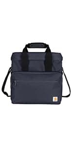 Carhartt Camping Cooler, Worksite Lunchbox, Soft Shell Cooler for Construction Sites, Work and Everyday Use Cooler, Brown