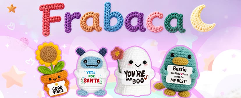 You're My Boo Buddy Cute Halloween Spooky Gifts - Funny & Romantic Handmade Crochet Ghost Plush Decor for for Girlfriend, Boyfriend, Couples, Her, Him, Friends, Valentine,Christmas Stocking Stuffer