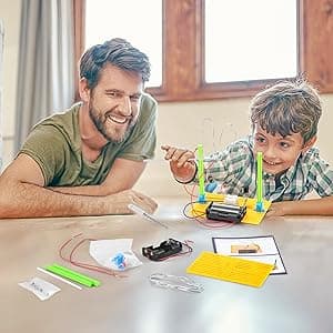 STEM Robotics Kit - 6 Set STEM Toys for Age 8-13 8-10, Kids Crafts for Girls Boys Toys Gifts 6 7 8 9 10 Year Old Birthday Gifts, Engineering Science Robot Building Kits for Kids Age 8-12 6-8