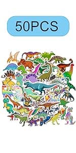 100PCS Christmas Theme Stickers, Non-Repeating Vinyl Waterproof Holiday Stickers, Holiday Gifts for Kids and Teens, Xmas Party Favorite, Stocking Stuffers for Kids Toddlers Teens Boys Girls