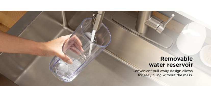 Ninja Pod & Grounds Specialty Single-Serve Coffee Maker, K-Cup Pod Compatible, Brews Grounds, Compact Design, Built-In Milk Frother, 56-oz. Reservoir, 6-oz. Cup to 24-oz. Mug Sizes, Stone, PB051ST