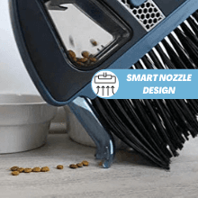 Vabroom Cordless 2-in-1 Sweeper with Built-In Vacuum