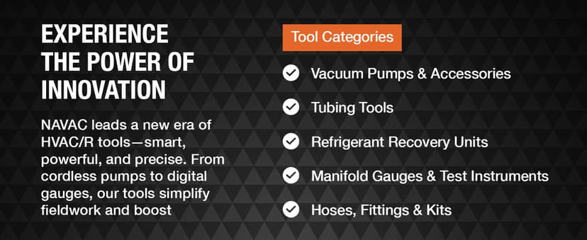 NAVAC Dual-Stage HVAC Vacuum Pump – AC Motor with Forced Oil Circulation, Oil-Mist Filter, 15 Micron Ultimate Vacuum, Pro Series
