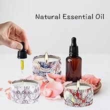 Scented Candles Gift Set, 2.5 oz Soy Wax Aromatherapy Candle for Home, Romantic Candles Gift for Mother Day Christmas Valentines Birthday (24 Pack)