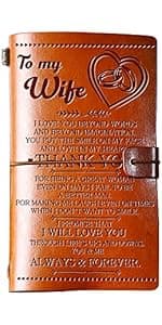 Daughter Gift from Dad, GIFTRRY to My Daughter Leather Journal, 140 Page Refillable Writing Journal, Graduation Birthday Gifts for Daughter from Dad, Father Daughter Gifts for Adults Daughter