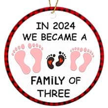 Sister Christmas Ornaments 2025,Sister Ornament for Christmas Tree,Best Sister Gifts,Friends Ornaments for Women,Friendship Gift for My Sister