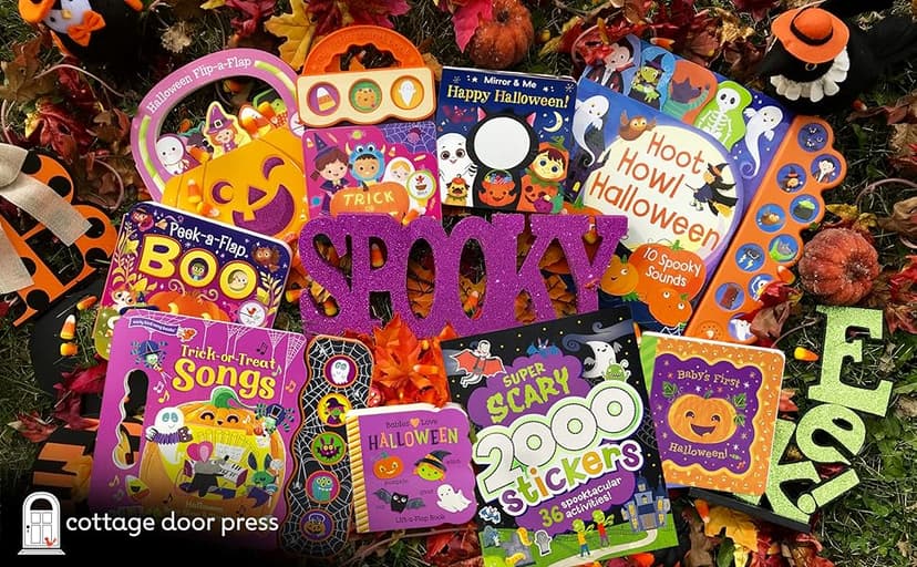 Hoot Howl Halloween 10-Button Sound Book for Little Trick-Or-Treaters (Interactive Children's Sound Book with 10 Spooky Sounds)