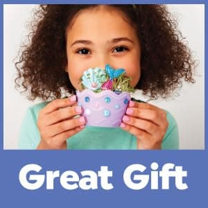 Creativity for Kids Mini Garden: Mermaid Terrarium Kit - Mermaid Gifts for Girls, Crafts and Toys, Holiday Stocking Stuffers for Kids (Ages 6+)