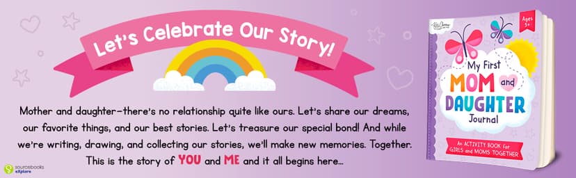 My First Mom and Daughter Journal: An activity book for girls and moms together