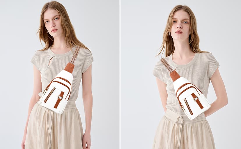 Crossbody Bags for Women Mothers Day Gifts for Mom Her Wife Birthday Gifts Small Sling Bag Leather Fanny Packs for Travel