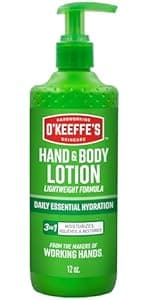 O'Keeffe's Working Hands Hand Cream for Extreme Dryness - 3.4 oz Jar (1 Pack) - Repairing Skincare for Cracked, Dry Hands