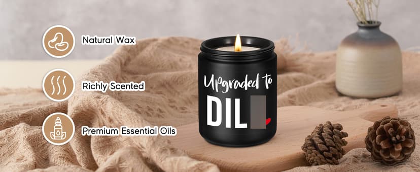 Fairy's Gift Candle, New Dad Gifts First Time, Dad to Be Gifts, Gender Reveal Baby Shower Presents Ideas, Birthday, Christmas, Funny Presents for Expecting Daddy, Expectant Father, Soon to Be Daddy