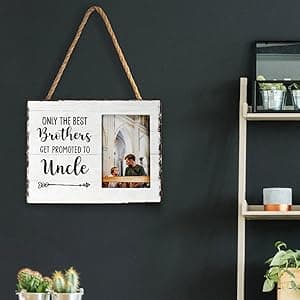 FONDCANYON Aunt Picture Frame, Only the Best Aunts Get Promoted to Great Aunt Picture Photo Frame, Pregnancy Announcements, Pregnancy Announcements for Family, 4x6 Picture Frame