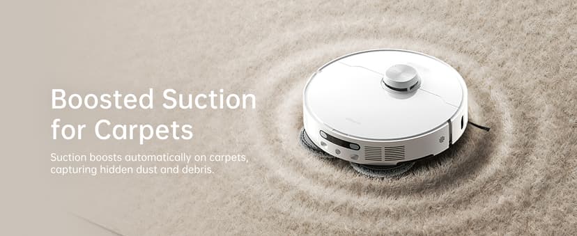 dreame L10s Ultra Robot Vacuum and Mop Combo, Auto Mop Cleaning and Drying, Self-Refilling and Self-Emptying Base for 60 Days of Cleaning, 5300Pa Suction and AI Navigation, Compatible with Alexa
