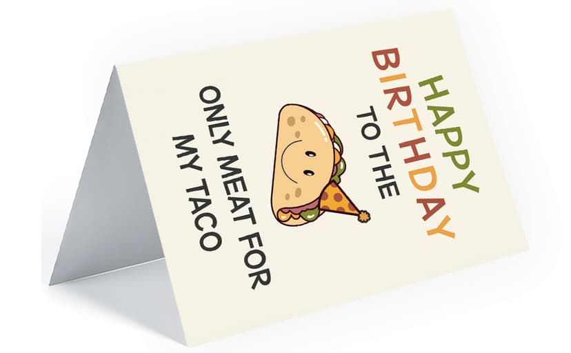 Husband Birthday Card | Birthday Decorations for Men | Funny Birthday Card & Gift for Husband, Men, Boyfriend, and Him | Happy