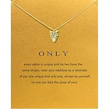 Baydurcan Friendship Anchor Compass Necklace Good Luck Elephant Pendant Chain Necklace with Message Card Gift Card