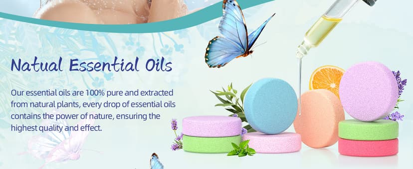 Shower Steamers Aromatherapy 8 Pack - Gifts for Women, Shower Bombs with Essential Oils, Self Care and Stress Relief Stocking Stuffers, Relaxation Birthday Gifts for Women and Men