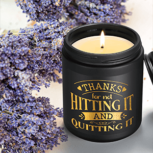 Scented Candles for Men - Funny Gifts for Boyfriend - Naughty Birthday Gift for Him - Anniversary Valentines Day Engagement Christmas Love You Presents for Husband Fiance Couples Guy BF