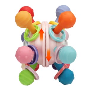 Baby Montessori Sensory Toys for 0-6 6-12 Months, Baby Teether Teething Toys for Babies 0 3 6 9 12 18 Months, Newborn Infant Learning Developmental Toys Gifts for 1 2 Year Old Boys Girls