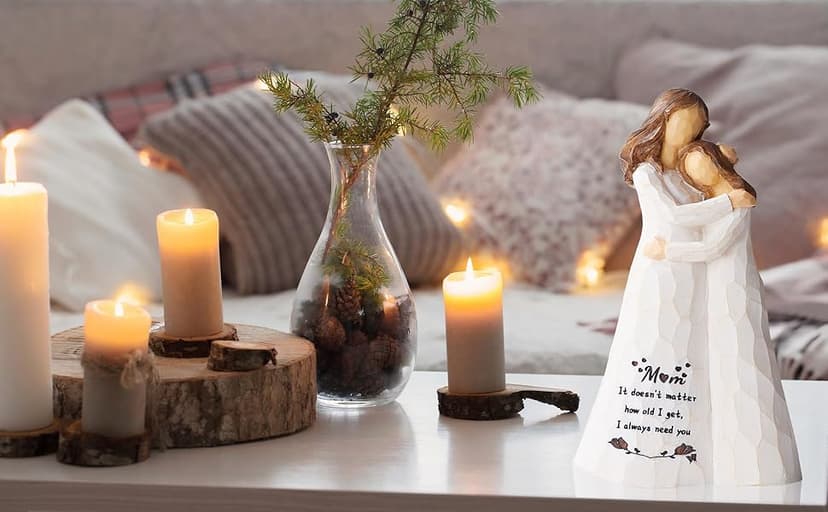 Mom Birthday Gifts,Mom Gifts from Daughters,5.5'' Mother and Daughter Figurine,Meaningful Gift for Mama on Birthday and Mother's Day (Mom Gifts)