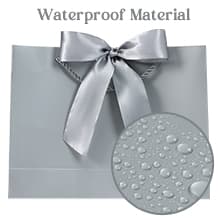 JMANNI Gift Bag, 1PCS Gift Bags Large with Ribbon and 1 Greeting Cards 2 Tissue Paper, Portable Paper Gift Bag with Handles, Birthday Gift Bags,Present Bags for Wedding Party Mothers Day