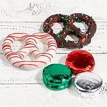 A Gift Inside Christmas Holiday Chocolate Bliss Handmade Assortment Gift Basket