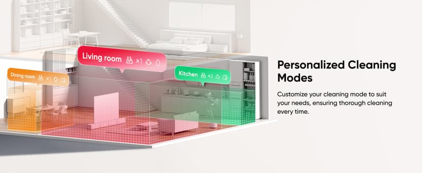 eufy Omni C20 Robot Vacuum and Mop Combo, All-in-One Station, Auto Mop Washing and Auto Drying for Hands-Free Cleaning, 7000 Pa Powerful Suction, Self Emptying, 3.35-Inch