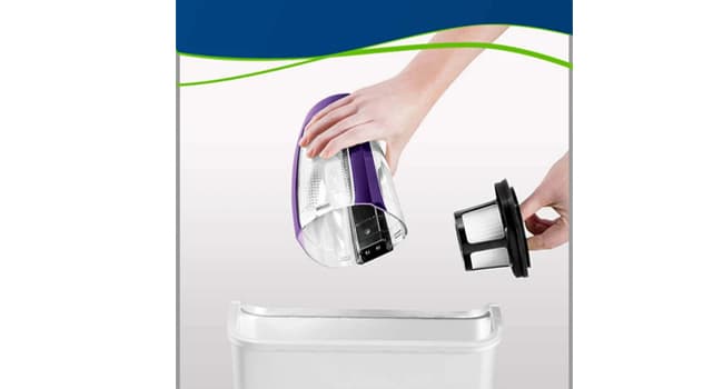 BISSELL Pet Hair Eraser Cordless Hand Vacuum, Lithium Ion, Home, Auto, and Pet Vacuum, Easy-Empty Dirt Bin, Upholstery Tool, Brush Tool, and Crevice Tool Included, 2390A