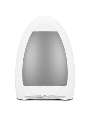EyeVac Home Touchless Vacuum Automatic Dustpan - Great for Sweeping Pet Hair Food Dirt Kitchen - Ultra Fast & Powerful, No More Bending Down, Bagless, Corded, Automatic Sensors, 1000 Watt (White)