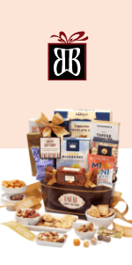 Broadway Basketeers Happy Birthday Gift Baskets for Prime Delivery Gourmet Cookie Gifts Box with Brownies, Individually Wrapped Edible Care Package for Men, Women, Husband, Wife, Mom, Dad, Families