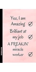 Things I Can't Say Out Loud In Meetings: Funny Notebook for Work, Gag Gift, Boss, Office, Secret Santa Gift for Coworker (Lined Journal with Quotes)