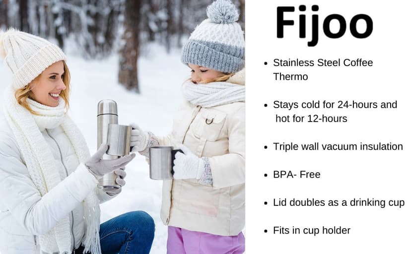 Best Stainless Steel Coffee Thermo, BPA Free, New Triple Wall Insulated, Hot & Cold for Hours. (34 OZ/1000ML)