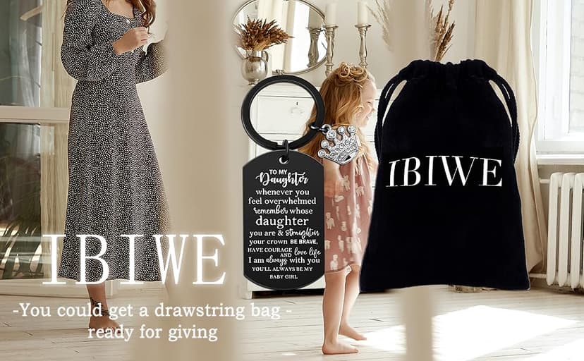 Daughter Gifts From Mom Dad To My Badass Daughter Keychain Valentines Day Gifts for Daughters Birthday Gift For Step Daughters Her From Mother Father Mothers Day