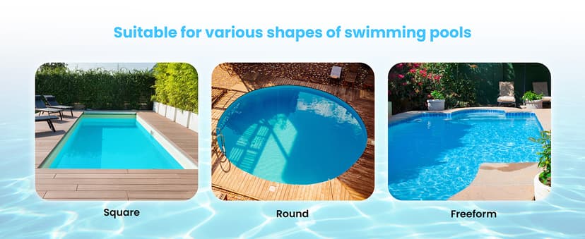 2025 Chasing Hydro 3 Robotic Pool Cleaner for Inground/Above Ground Pools, 150W Cordless Pool Vacuum, Max 200min Runtime, 4.1L Filter Basket, Auto Waterline/Wall Cleaning, Max 1076 sq.ft Coverage