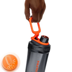 VOLTRX Electric Protein Shaker Bottle - USB Rechargeable Mixer Cup for Shakes and Meal Replacements, BPA-Free Tritan, 24oz