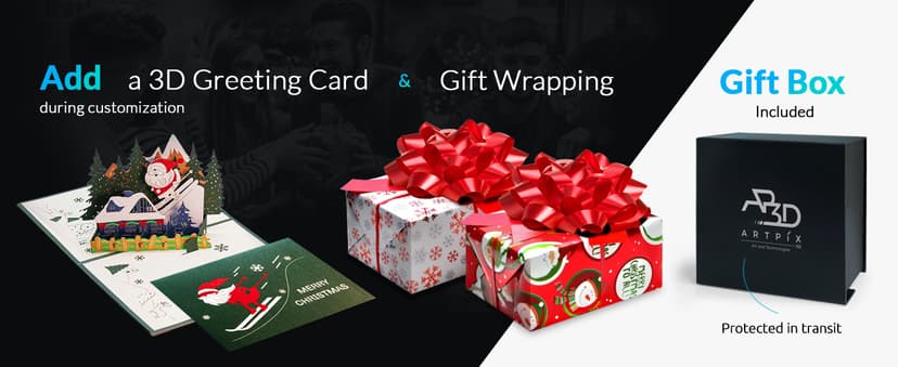 ArtPix 3D Crystal Photo, Personalized Gifts for Women, Wife, Men, Mom, Father, Her, Him, Dad, Grandpa, Great Customized Gift with Your Own Photo, Custom Glass 3D Laser Etched Picture Wedding - Heart