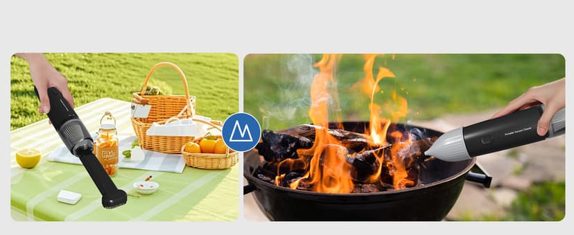 Handheld Vacuum Cordless, Car Vacuum Cleaner Portable with HEPA Filter, 2 Suction Modes, Mini Hand Held Vacuum Rechargeable for Car, Home, Pet Hair, Office, Desk, Keyboards (Black)