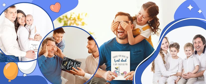 Funny Fathers Day Card for Step Dad,Happy Father's Day Gifts from Step Daughter Son,Bonus Dad Fathers Day Card Gift