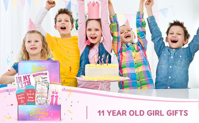 11 Year Old Girl Birthday Gifts for 11 Year Old Girl Gift Trendy 11th Birthday Gifts for Girls Age 11 Gift Ideas Cool Stuff Things for Tweens, Teens, Preteen Girls Happy 11th Decoration Present