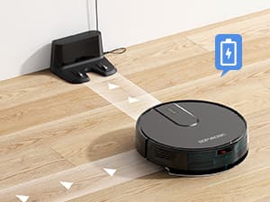 ROPVACNIC Robot Vacuum Cleaner Robot Vacuum and Mop Combo with 4000Pa Suction, Personalized Cleaning Adjustments, Self-Charging Robotic Vacuum Cleaner, Advanced Obstacle Avoidance