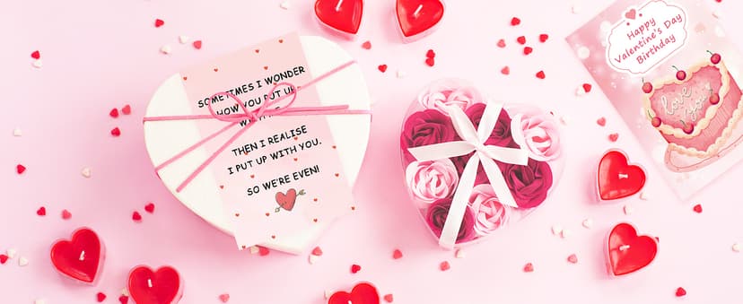 Valentines Day Card Gifts for Him Men, Happy Valentine's Day Gifts for Husband Boyfriend Fiance form Wife Girlfriend Fiancee, Mens Valentines Gifts Ideas, Vday Card