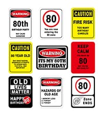 WERNNSAI 60th Birthday Decorations - 9 PCs 60 Years Funny Signs 60s Decorations, 60th Party Yard Garden Banner Table Centerpieces Door Wall Windows Signs Picture Props for Men Women, Happy Bday Old Decor