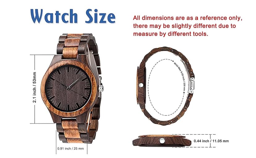 kullder Personalized Engraved Watch for Best Man Groomsmen Gifts for Wedding Mens Custom Wooden Watches for Men Personalized Groomsmen Husband Dad Father Gifts Ideas