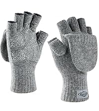 Palmyth Flexible Fishing Gloves Warm for Men and Women Cold Weather Insulated Water Repellent Great for Ice Fishing Fly Fishing Photography Motorcycling Running Shooting Hiking