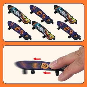 306 PCS Halloween Party Favors Bulk, Halloween Goodie Bags Fillers for Trick or Treat, Stocking Stuffers, Halloween Treats Non Candy Carnival Treasure Box Classroom School Kids Adults Prizes Gifts