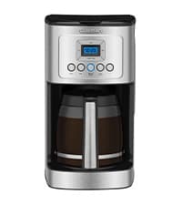 Cuisinart Coffee Maker, 14 Cup Glass Carafe Coffee Machine, Fully Automatic for Brew Strength Control, 1-4 Cup Settings, Adjustable 24 Hour Start and Auto-Shut-Off Times, Stainless Steel, DCC-3200P1